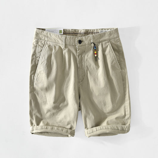 Pantalones Casuales de Algodón para Hombre - Corte 3/4 Clásico - Image 14