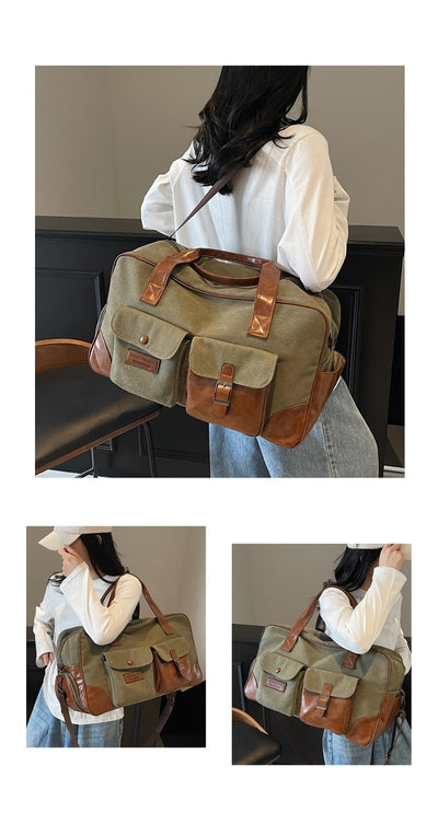 Maleta de Viaje Empresarial Plegable con Forro Impermeable de Gran Capacidad - Image 18
