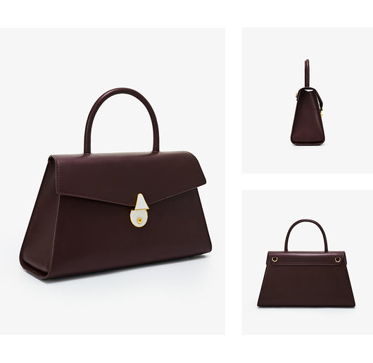 Bolso Bandolera de Cuero para Mujer - Gran Capacidad y Estilo Portátil - Image 6
