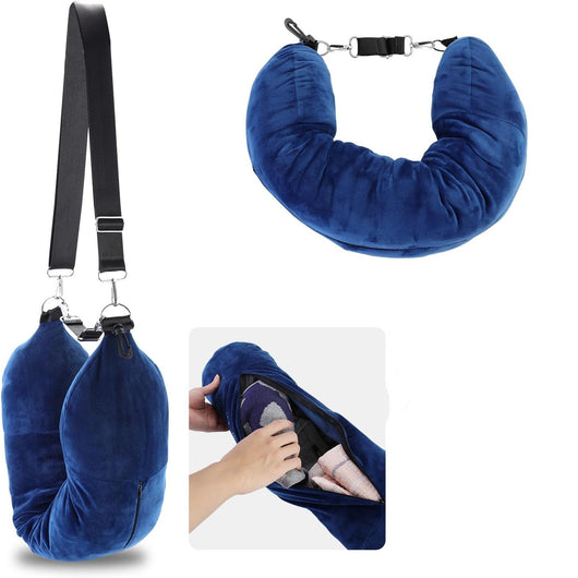 Almohada Cervical Rellenable Multifuncional para Viajes - Image 5