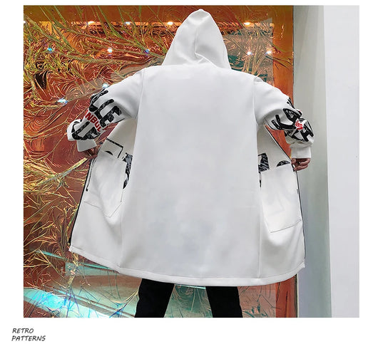 Chaqueta Cortaviento Juvenil Casual de Personalidad - Image 23