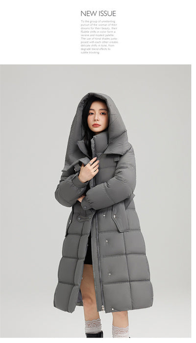 Abrigo Elegante Ajustado de Largo Medio para Mujer - Image 17