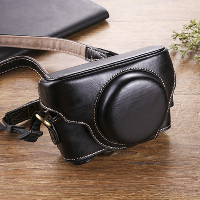 Funda Protectora de Cuero para Cámara y Tarjetas de Memoria - Image 23