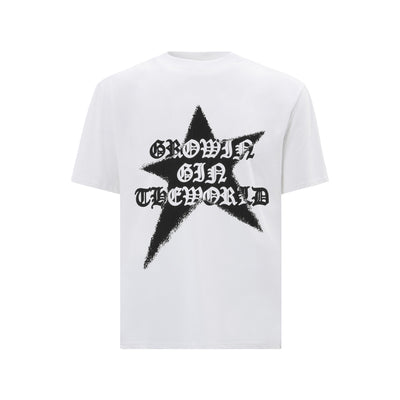 Playera Hombre Estampado Estrella de Cinco Puntas - Image 5
