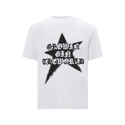 Playera Hombre Estampado Estrella de Cinco Puntas - Image 5
