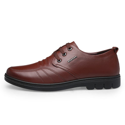 Zapatos de Cuero para Hombre Estilo Business Casual con Cordones Transpirables - Image 5