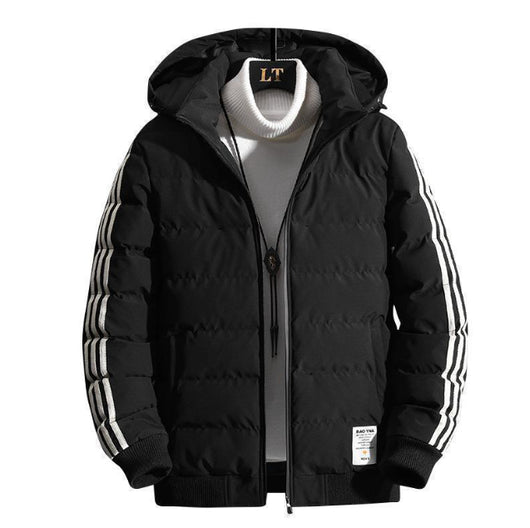 Abrigo Acolchado de Algodón para Hombre Estilo Coreano Invierno - Image 12