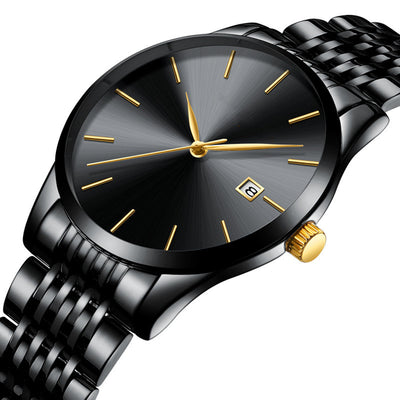 Reloj de Acero Inoxidable para Hombre - Cuarzo Resistente al Agua - Image 11