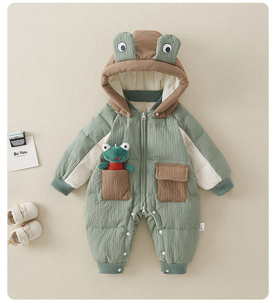 Mono Acolchado para Bebé Niño Invierno con Forro Polar - Image 12