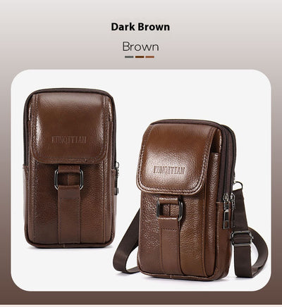 Bolsa de Cuero para Celular Multifuncional con Cinturón - Image 30