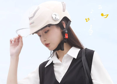 Casco Eléctrico Inteligente con Protección Solar para Hombre y Mujer - Image 11