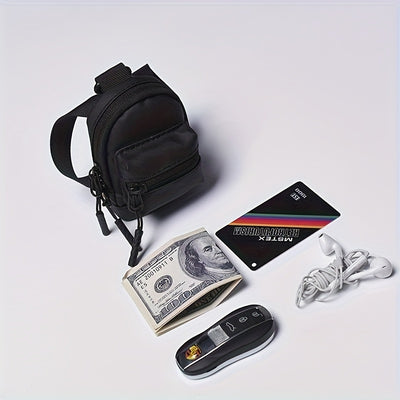 Mochila Crossbody Compacta Unisex con Correa Ajustable y Organizador de Accesorios - Image 14