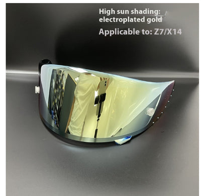 Lentes Electrochapados para Casco RYD - Set Completo con Protección Solar y Antivaho - Image 8