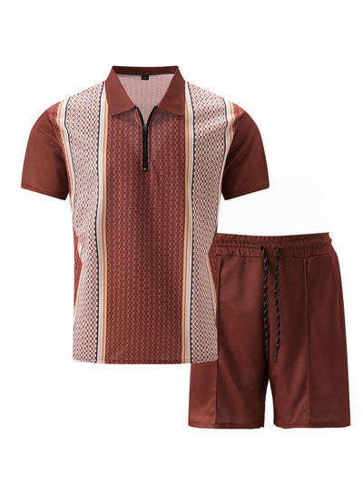 Conjunto Deportivo Hombre Pantalones Cortos y Camiseta Manga Corta - Image 44