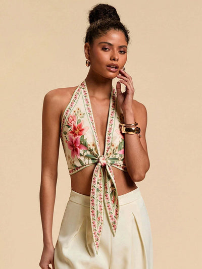 Blusa Estampada sin Espalda para Mujer - Diseño Casual y Moderno - Image 14