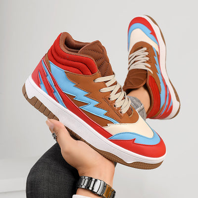 Zapatillas Altas Casuales para Hombre con Cordones