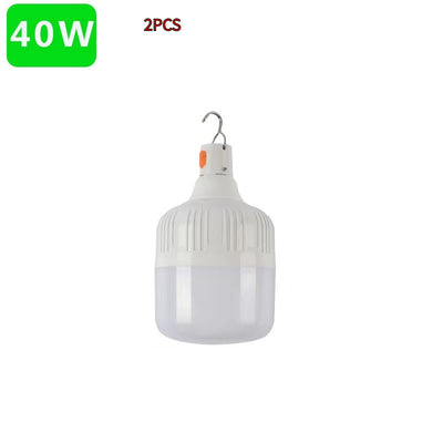 Bombilla LED Recargable para Puesto de Mercado Nocturno - Image 12