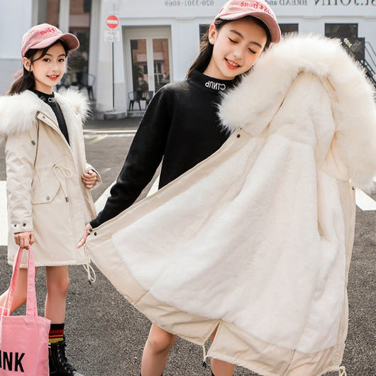 Chaqueta Acolchada para Niñas con Forro Polar y Plumón Térmico - Image 7