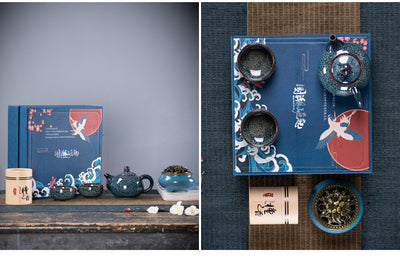 Juego de Té Kung Fu en Caja de Regalo - Cerámica Premium para Negocios - Image 26