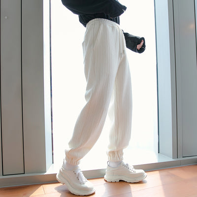 Pantalones Casuales Holgados con Cordón para Hombre - Image 7