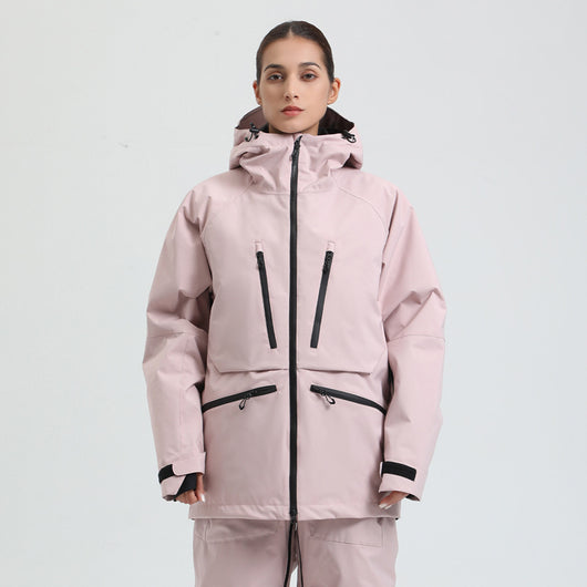 Chaqueta de Snowboard Impermeable para Mujer con Costuras Selladas - Image 13