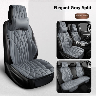 Funda de Asientos de Cuero Premium para Auto - Juego Completo 5 Plazas - Image 40