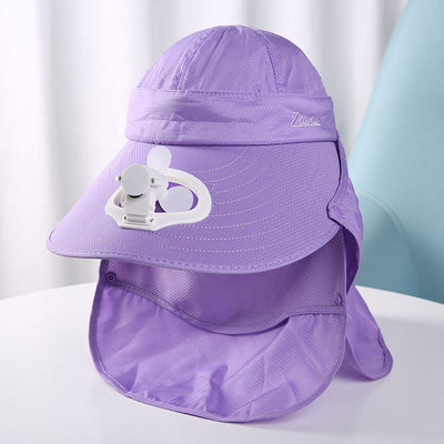Sombrero para el Sol con Protección UV y Ventilador Integrado - Image 23