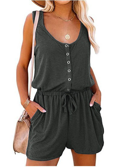 Jumpsuit Suelto para Mujer con Cintura Ajustable - Diseño Moderno y Versátil - Image 2