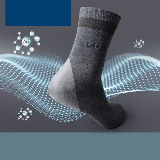 Calcetines de Algodón con Suela Suave y Tratamiento Hidratante