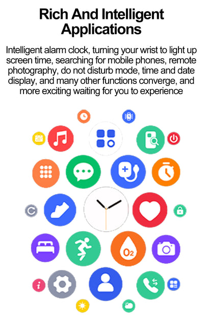 Reloj Inteligente H9 Plus con Monitoreo de Salud y Llamadas Bluetooth - Image 21