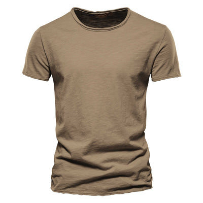 Camiseta Slim Fit de Algodón Texturizado para Hombre - Image 11