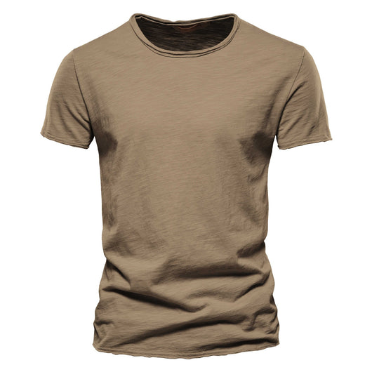 Camiseta Slim Fit de Algodón Texturizado para Hombre - Image 11
