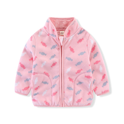 Chamarra Polar Gruesa para Niños y Niñas - Perfecta para Primavera y Otoño - Image 18