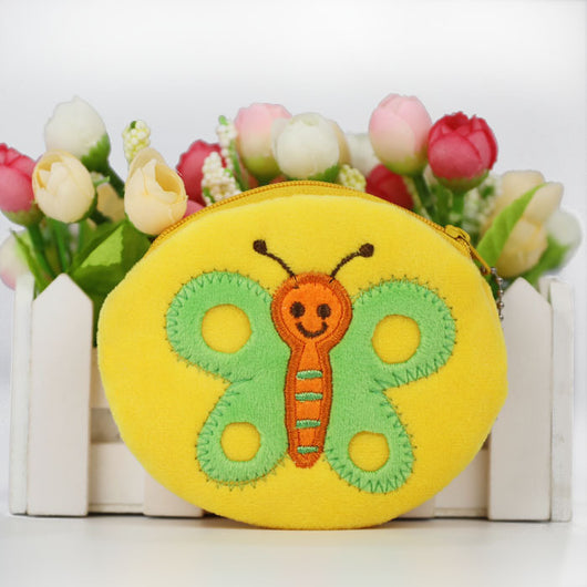Monedero Peluche Personalizado con Diseño de Insectos - Mariposa y Abeja - Image 7