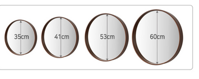 Espejo de Baño en Madera Maciza - Diseño Minimalista para Dormitorio - Image 8