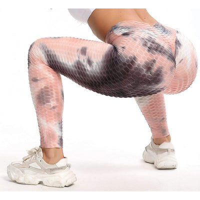 Pantalones Yoga Bubble con Jacquard Tie-Dye para Mujer - Image 4