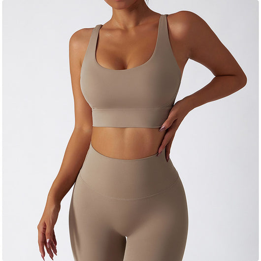 Pantalón Corto Yoga Cintura Alta Levantacaderas Transpirable para Mujer - Image 46
