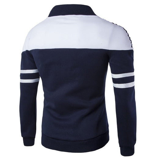 Chaqueta para Hombre con Diseño de Costuras Decorativas en Cinta - Image 16
