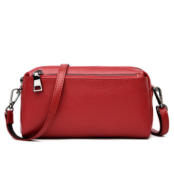 Bolso Crossbody de Cuero Genuino para Mujer - Bolsa de Hombro para Celular - Image 6