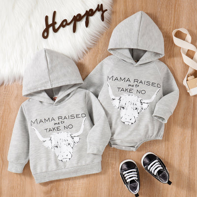 Sudadera Infantil con Estampado de Letras y Dibujos Animados - Image 13
