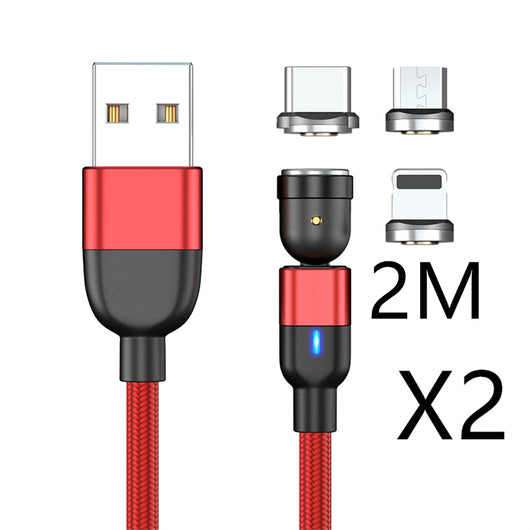 Cable de Carga Magnético 3 en 1 con Rotación 540° - Image 20