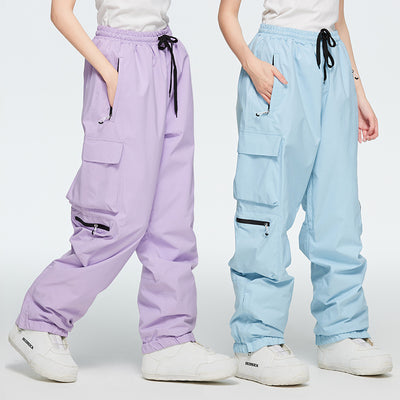Pantalones de Esquí Térmicos Impermeables y Cortavientos