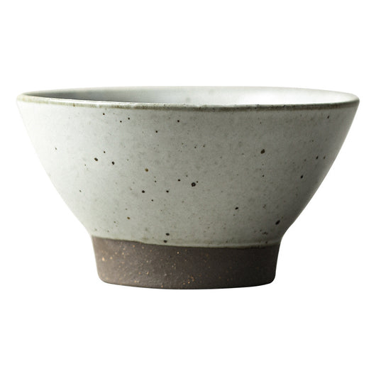 Tazón de Barro Artesanal Jingdezhen Retro con Patas Altas para Sopas - Image 4