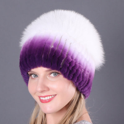 Gorro de Invierno de Piel de Conejo Rex - Abrigo Máximo - Image 8