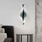 Lámpara de Pared LED Copo de Nieve Aluminio Dorado para Pasillos