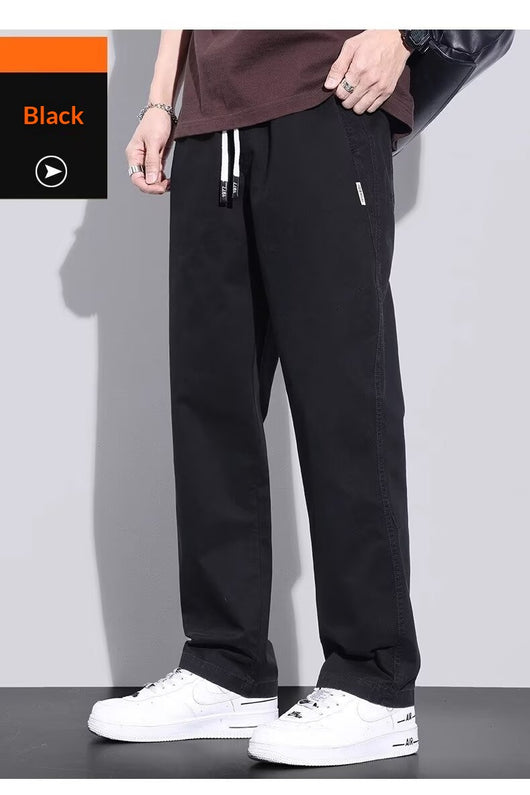Pantalones de Trabajo Vintage Holgados para Hombre - Estilo Casual Americano - Image 17