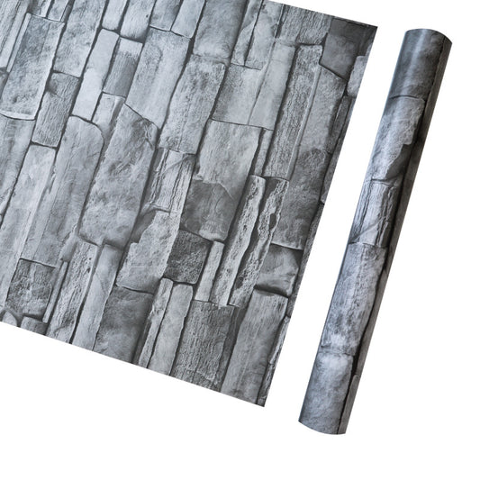 Papel Tapiz 3D Efecto Ladrillo para Decoración del Hogar
