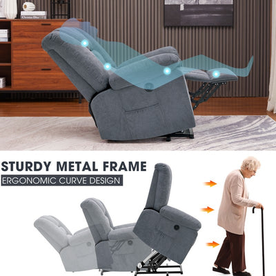 Sillón Reclinable Eléctrico Multifuncional de Masaje para Sala y Dormitorio - Image 3