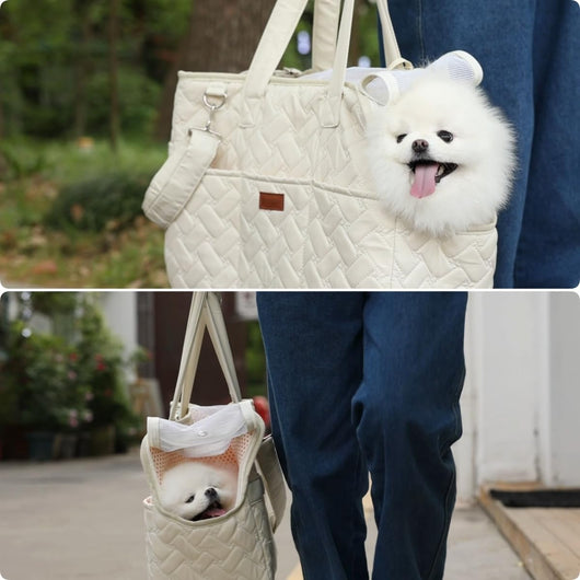 Bolsa Transportadora para Mascotas con Malla Transpirable y Cojín Suave - Image 6