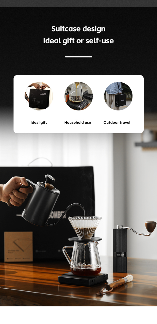 Set de Cafetera Artesanal Bomber con Caja de Regalo - Image 16